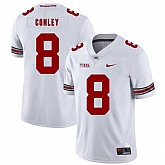 Ohio State Buckeyes 8 Gareon Conley White Nike College Football Jersey Dzhi,baseball caps,new era cap wholesale,wholesale hats